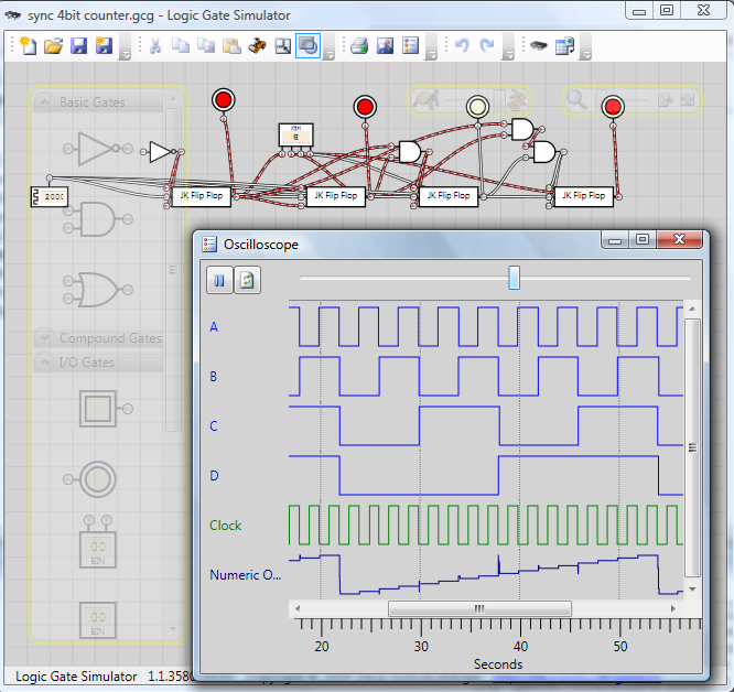 Online Logic Gate Simulator